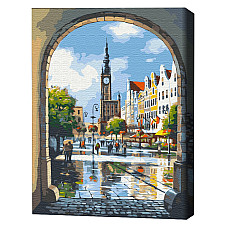 Pictură pe numere 40×50 cm (în cuti..
