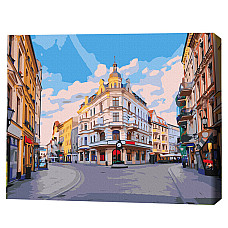 Pictură pe numere 40*50 cm (în cuti..