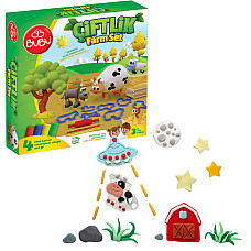 Set cu plastilină de modelat PLAY D..