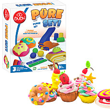 Set cu plastilină de modelat PLAY D..