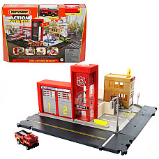 Hot Wheels Set “Stație de pompieri”..