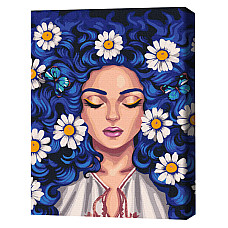 Pictură pe numere 40*50 cm (în cuti..