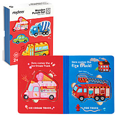 Carte-puzzle cu velcro “Trafic aglo..