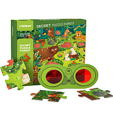 Puzzle cu taine „Pădurea”, 35 elem...