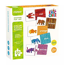 Puzzle „Unim culorile”, limba engle..