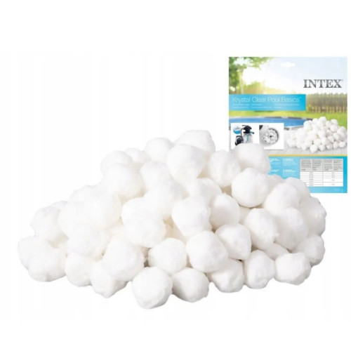 Bile cu fibre Intex Fiber Ball pentru filtre de nisip (echivalentul a 18 kg de nisip)