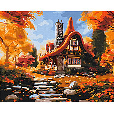 Pictură pe numere 40*50 cm (în cuti..