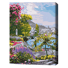 Pictură pe numere 40*50 cm (în cuti..