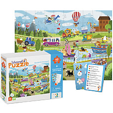 Joc de dezvoltare-puzzle „Vara în s..