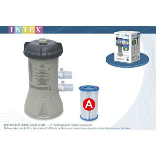 Картриджный фильтрующий насос для бассейна INTEX, 2006 л/час