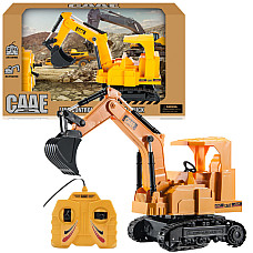 Excavator cu telecomandă, efecte so..
