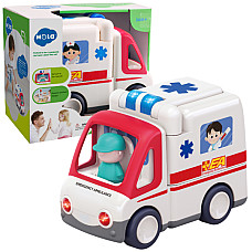 Masinuta „Ambulanta” cu efecte lumi..