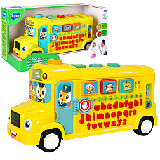 Jucărie educativă „Autobuz școlar”..