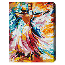 Pictură pe numere 40*50 cm (în cuti..