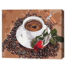 Pictură pe numere 40*50 cm (în cuti..