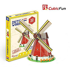 3D PUZZLE Holland Windmill..