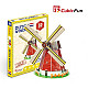 3D PUZZLE Holland Windmill..