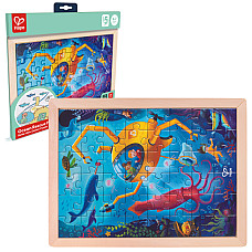 Puzzle 2 în 1 „Călătorie subacvatic..