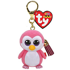 Breloc – Pinguin roz Glider 10 cm (..