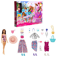 Calendarul Advent Barbie cu 24 de S..