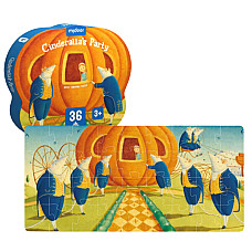 Puzzle cu basme ilustrate „Petrecer..