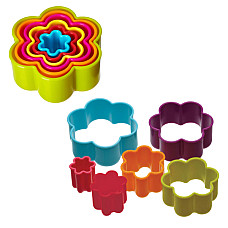 Set de 6 forme „Flower Cookie”..