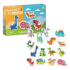 Joc magnetic „Dinozauri”, 15 elem...