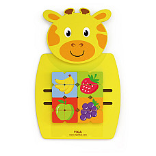 Busyboard (de perete) – „Girafa cu ..