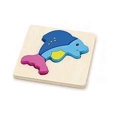 Mini puzzle cu diferite forme “Peșt..