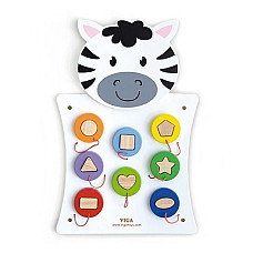 Busyboard (de perete) „Zebra cu fig..