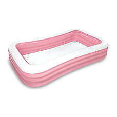 Piscina roz gonflabilă pentru copii..