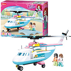 Set de construcție ”Elicopter- ambu..
