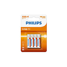 Батарейки Philips LongLife R03/AAA ..