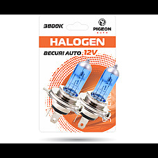 Lampa auto H4 2 buc. albastru..