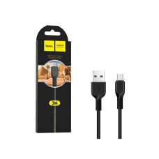 Hoco шнур 3-х метровый micro USB X2..