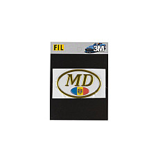 Sticker decorativ MD..