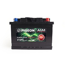 Baterie PIGEON EFB Start/Stop 12V 6..
