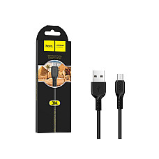 Hoco шнур 3-х метровый micro USB X2..