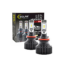 LED SOLAR H11 12/24V 6500K 8000Lm 6..