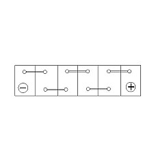 Acumulator 90AH 720A(EN) cleme 0 (3..
