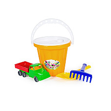 Set  nisip cu masina (4buc)..