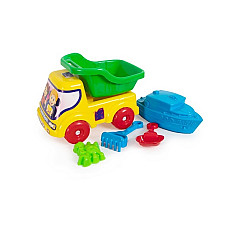Set nisip masina cu accesorii (4buc..