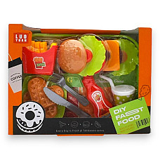 Set fastfood (Cutie deteriorată)..