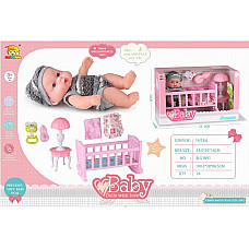 Papusa baby cu patuc si accesorii (..