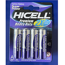 Набор батареек  CARBON AA  (4 шт.)..