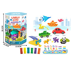 Набор пластилина с аксессуарами..