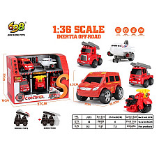 Set masini de pompieri  (5buc)..