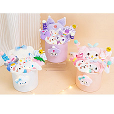 Набор мягких игрушек в букете..