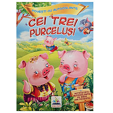 Povesti cu autocolante - Cei trei p..