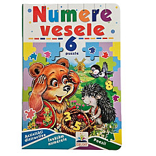 Numere vesele (6 puzzle)..